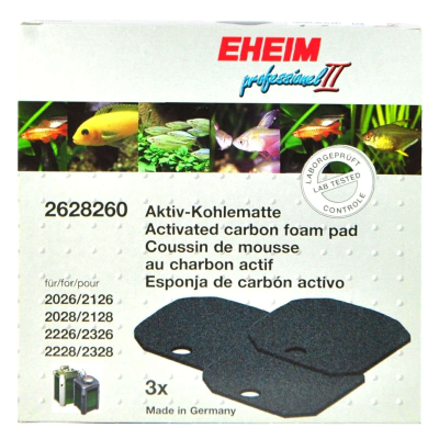 EHEIM Kohlevlies 2026/28/2126/28 3 Stück