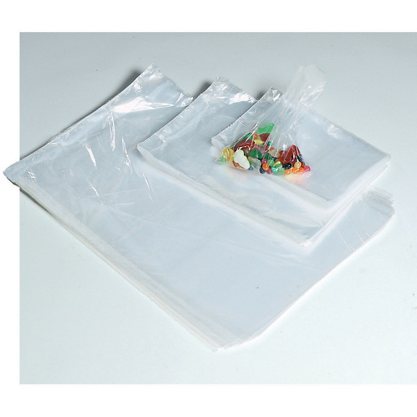 5000 sachets plastique liasses épaisseur 9 microns, 23 x 31 cm