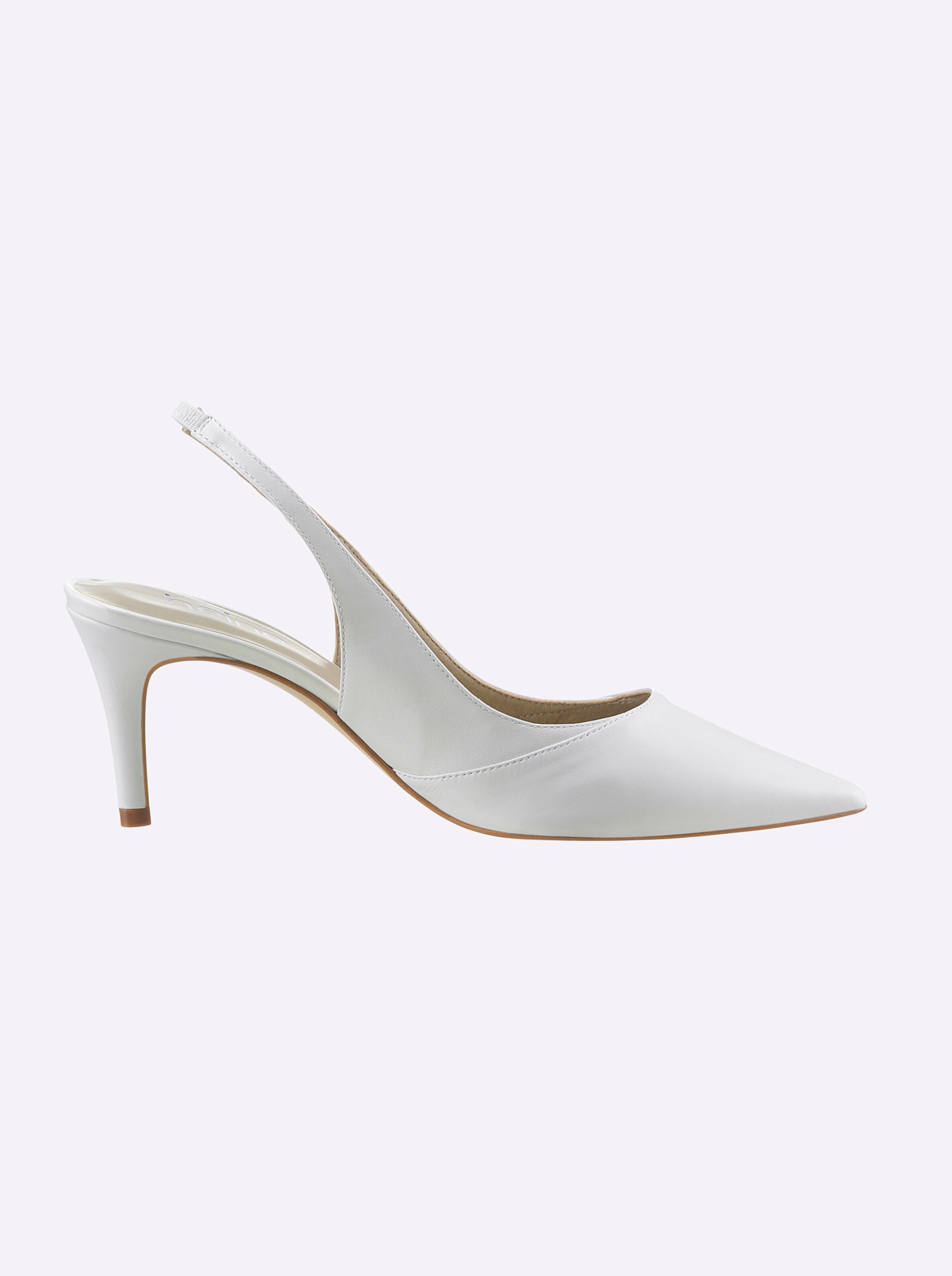 heine Slingpumps in weiß