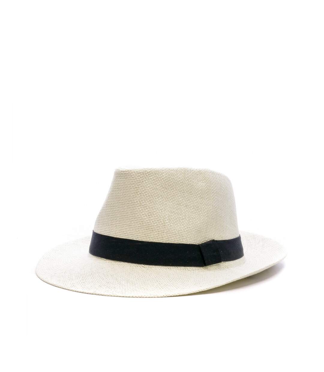 Chapeau Écru Femme Emeraude Borsalino