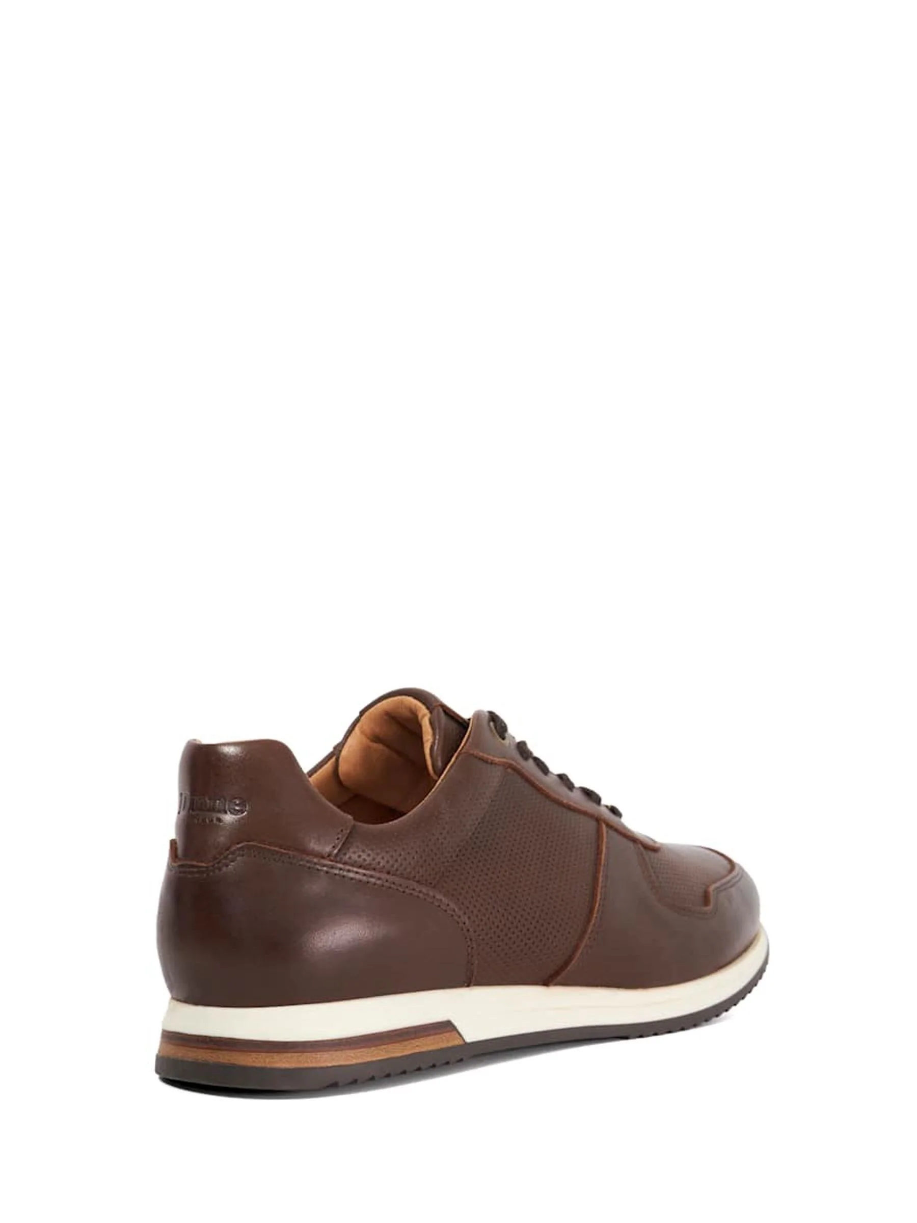 Dune London Trilogy Wide Fit Perforated Runner Shoes
