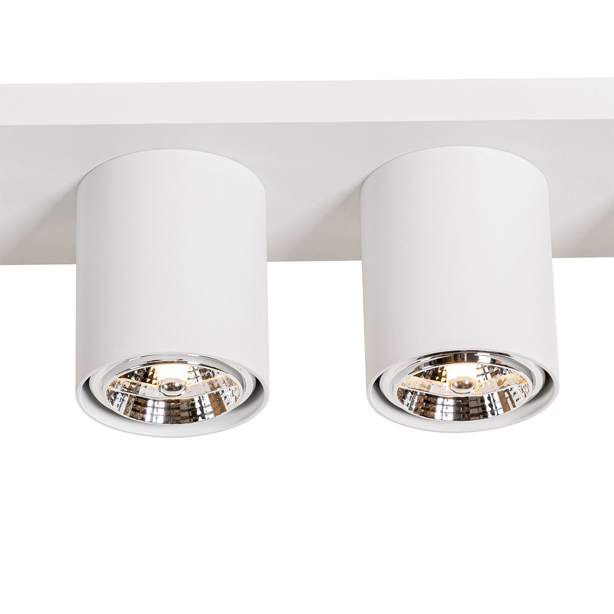 Moderne plafondspot wit 4-lichts - Tubo