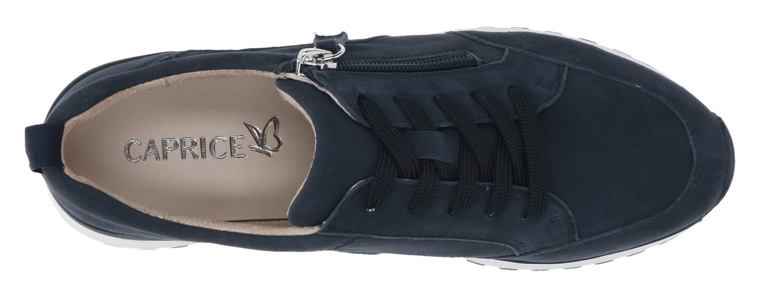 Caprice Keilsneaker  , Freizeitschuh, Halbschuh, Schnürschuh in Komfortweite G (= weit),