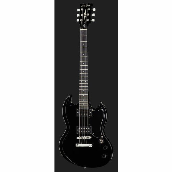 Harley Benton DC-200 BK Student Serie Bundle
