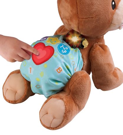 Vtech Kuscheltier - Dänisch - 27x25 cm - Krabbel-Teddybär