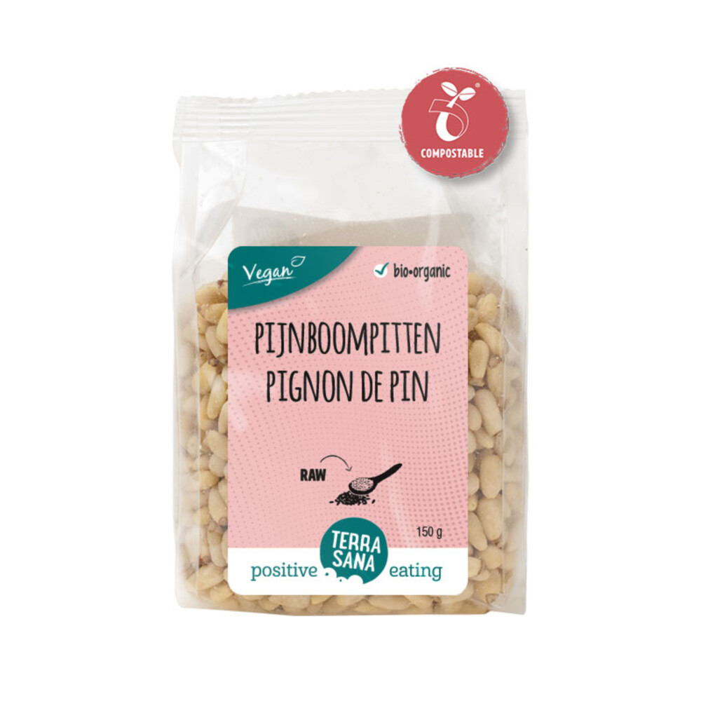 3x Terrasana Pijnboompitten 150 gr