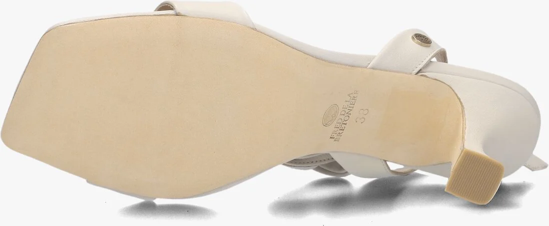 FRED DE LA BRETONIERE witte fred de la bretoniere sandalen iza wrap
