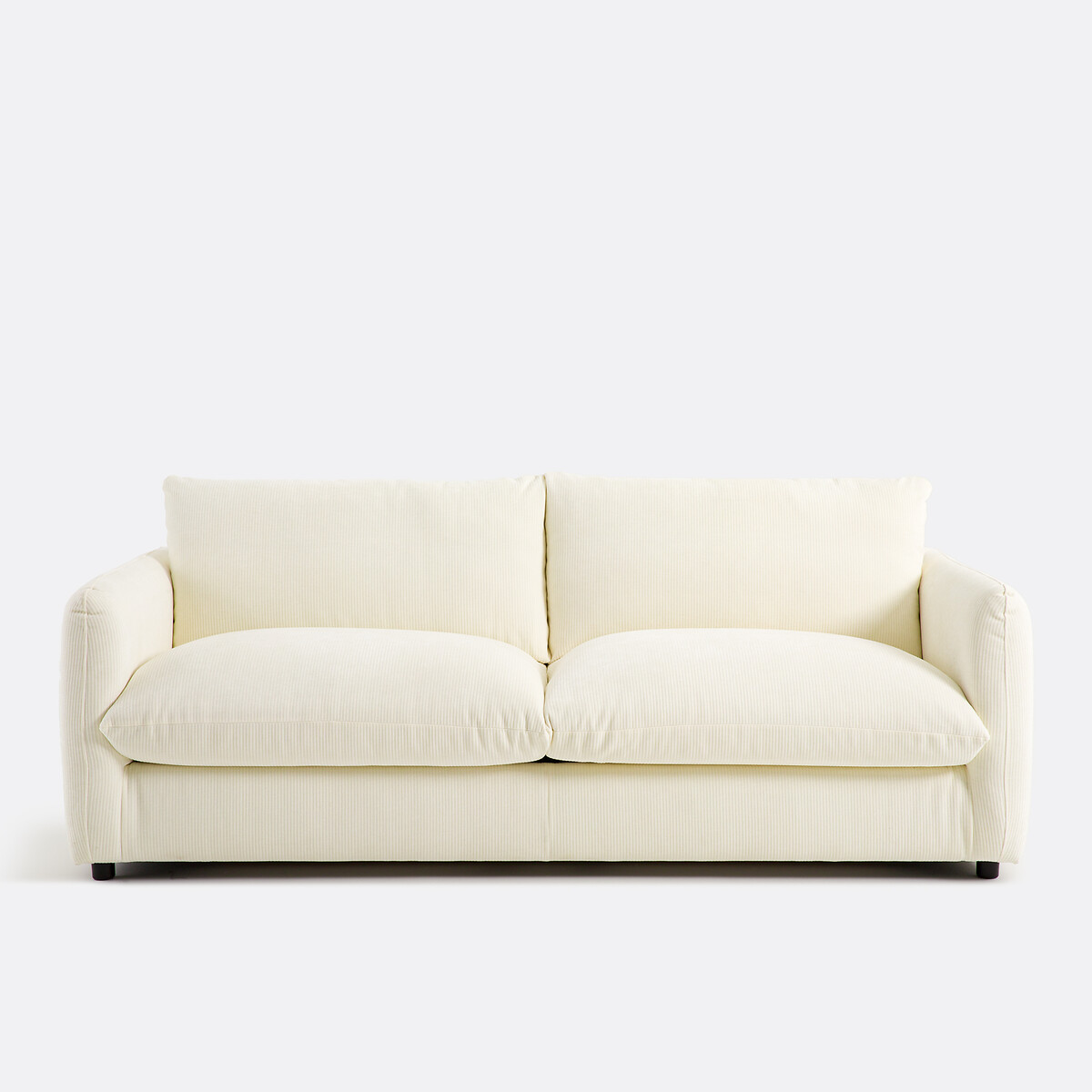 LA REDOUTE INTERIEURS<br>Sofá de 2, 3, 4 lugares, veludo Yde