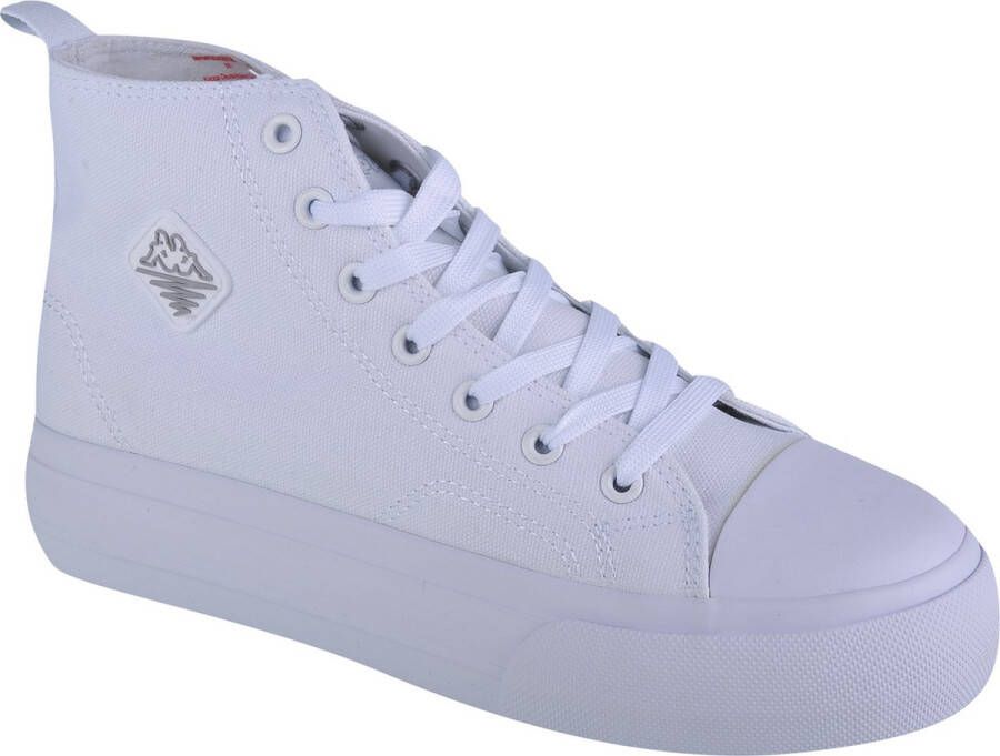Kappa Canvas Sneaker für Damen 243208OC White