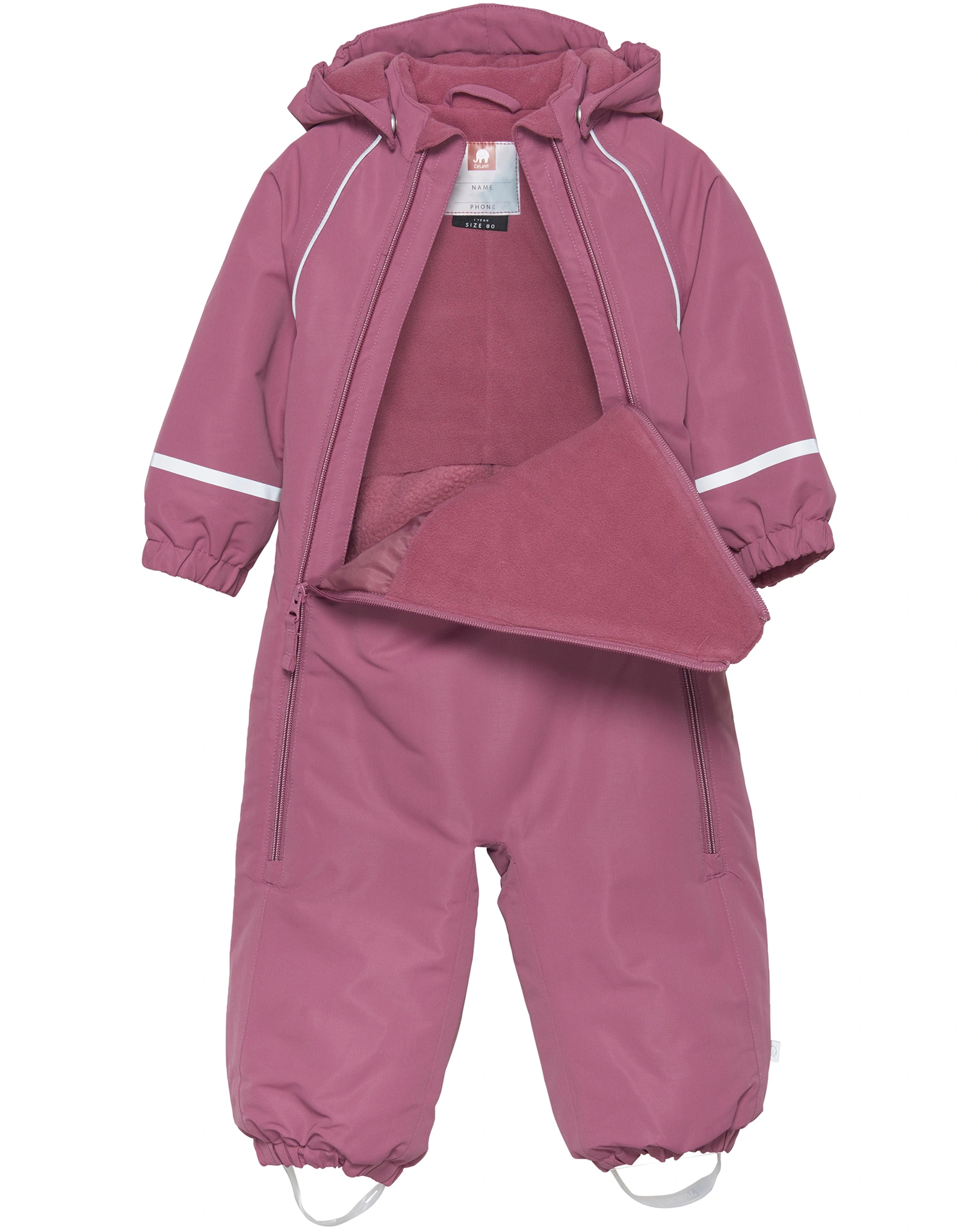 Schneeanzug GO SOLID in mauve