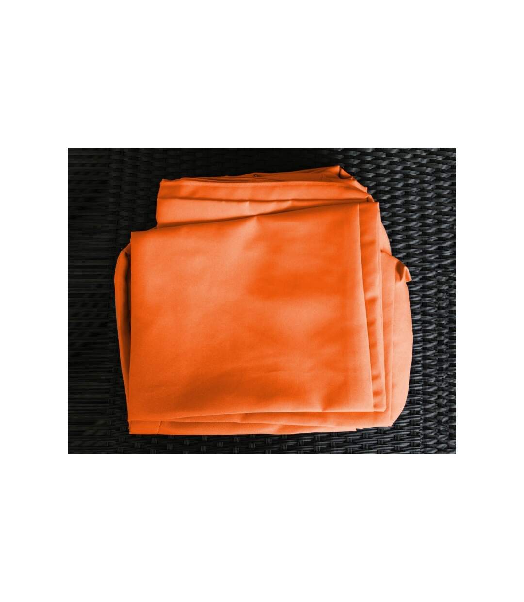 Paris Prix - Salon De Jardin En Résine valentino Orange & Marron
