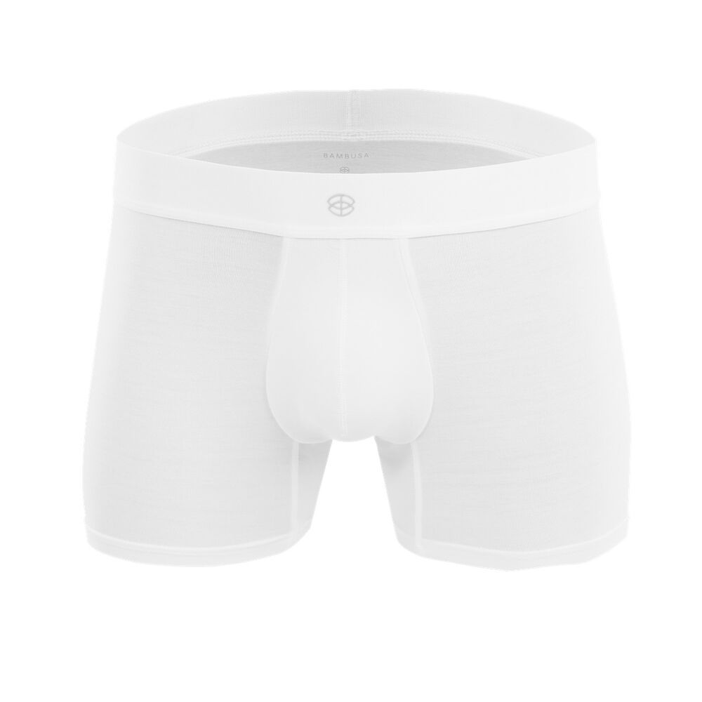 Bambusa White Boxer Men - Small