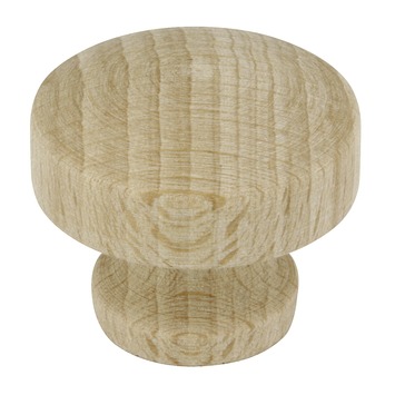 Knop Jasmijn beuken 30mm - 6 stuks