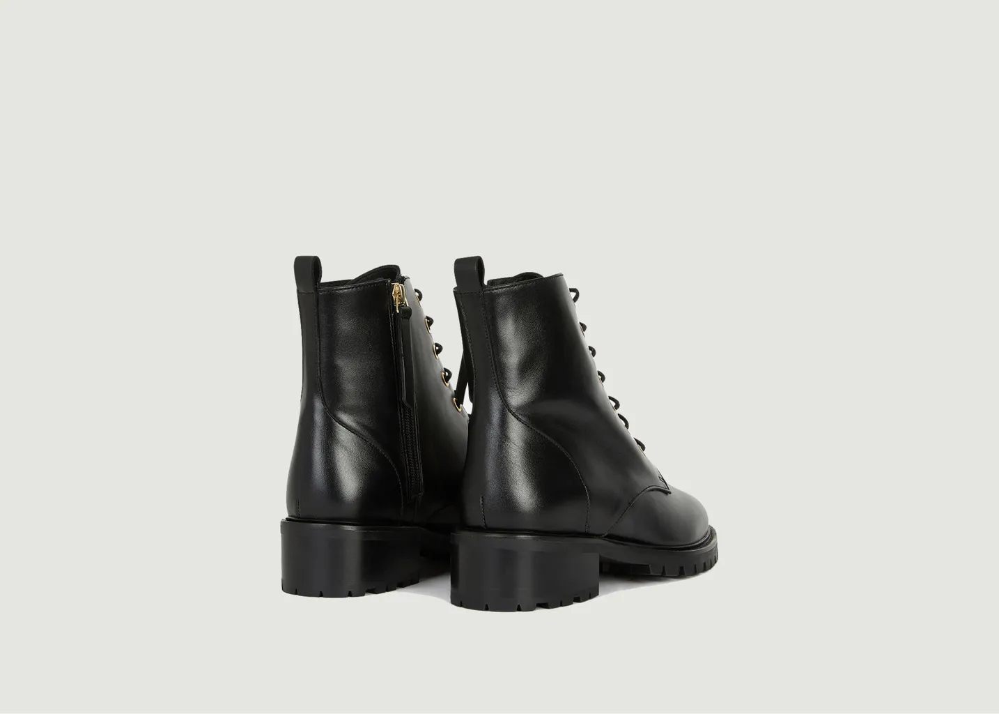 Bottines à lacets en cuir Lara Bobbies Paris