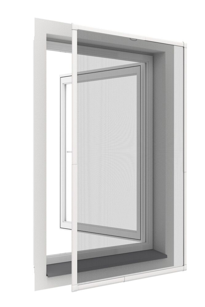 INSEKTSNETT EASY LIFE VINDU ALUMINIUM 100X120CM HVIT