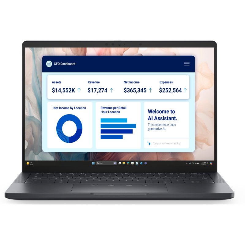 DELL Pro 13 Premium PA13250 Copilot+ PC Intel Core Ultra 7 268V Ordinateur portable 33,8 cm (13.3