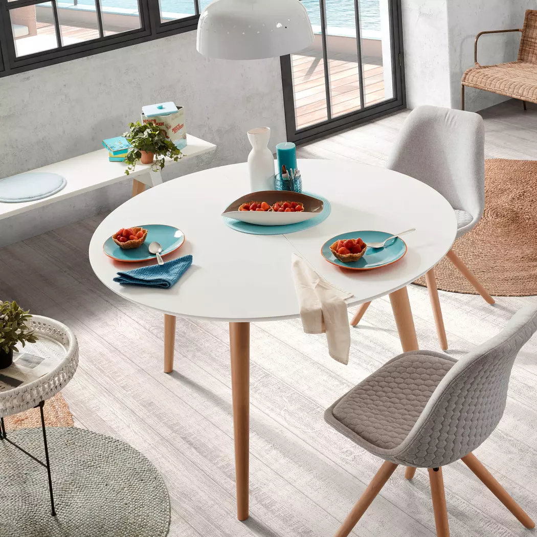 Esstisch mit Auszug Oakland Ø 120/200 cm