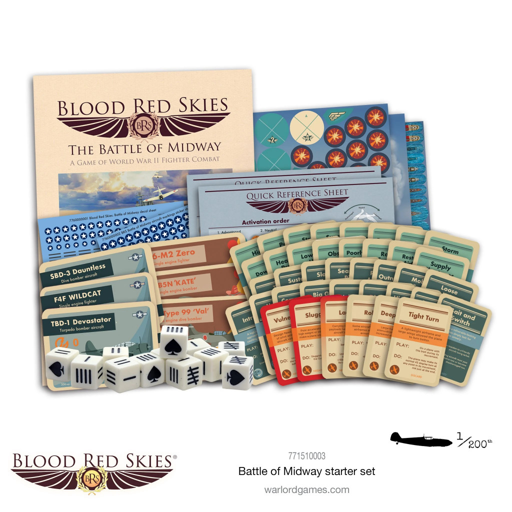 Blood Red Skies - The Battle of Midway - Starter Set