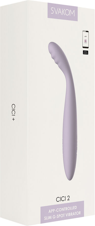 Svakom Cici 2 Klitoris og G-punkt Vibrator Lavendel