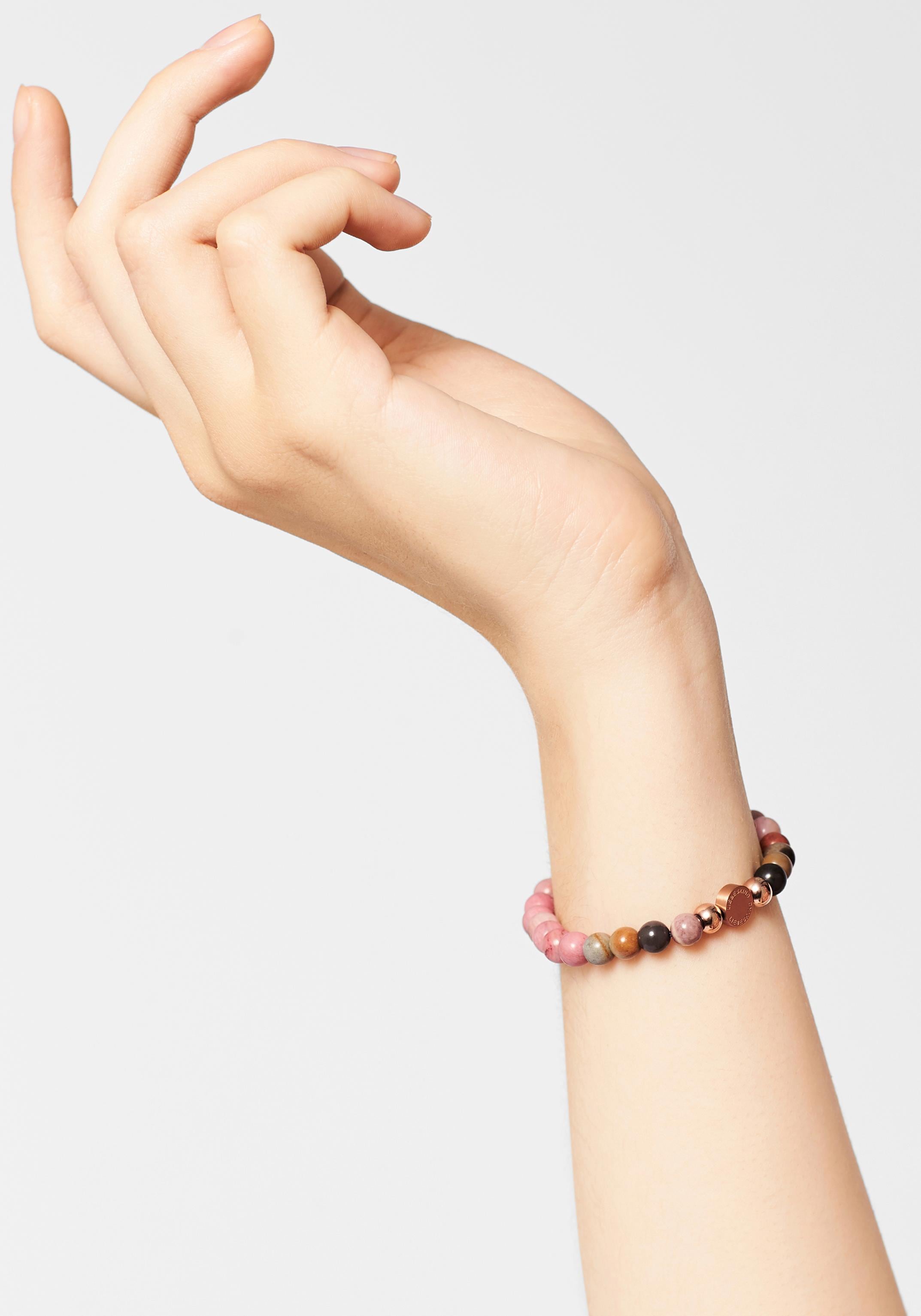 Liebeskind Berlin Armband »Schmuck Geschenk Armkette Zugarmband« mit Edelsteinen