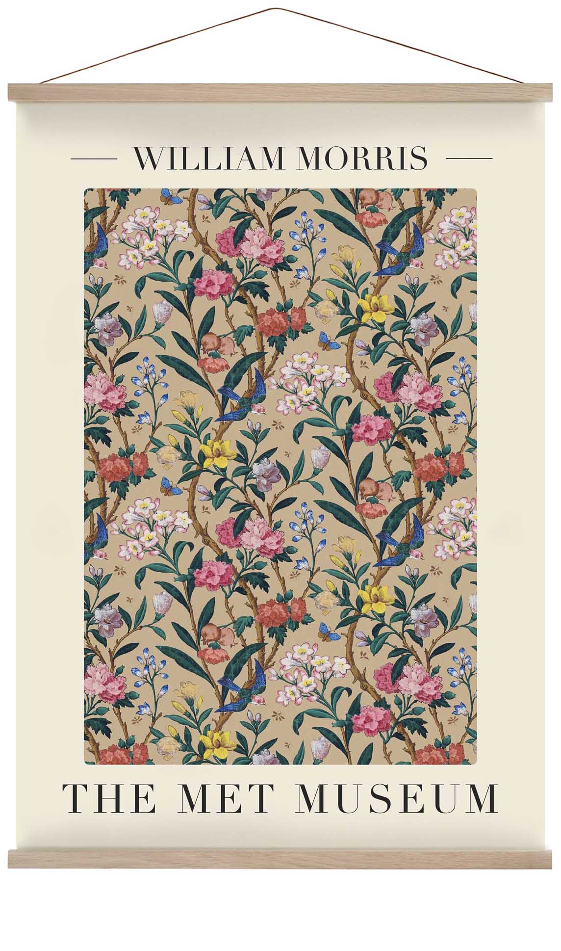 William Morris Birds and Bees Kunstausstellung