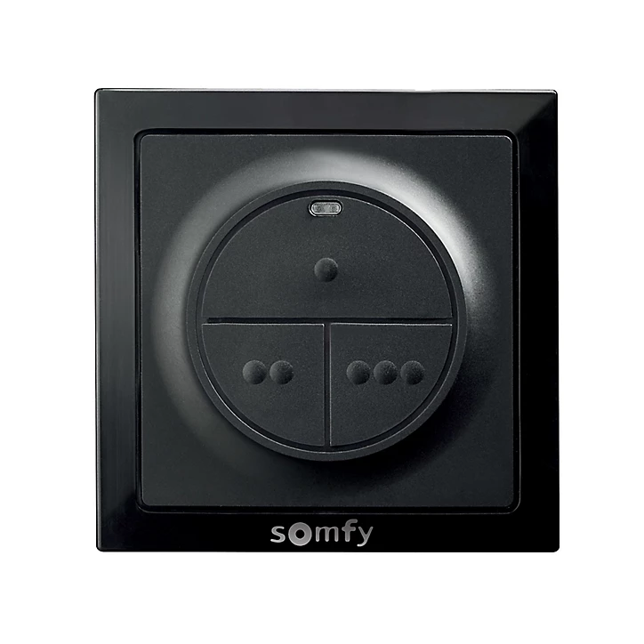 Commande murale radio RTS pour commander 3 motorisations et équipements RTS Somfy 1870781