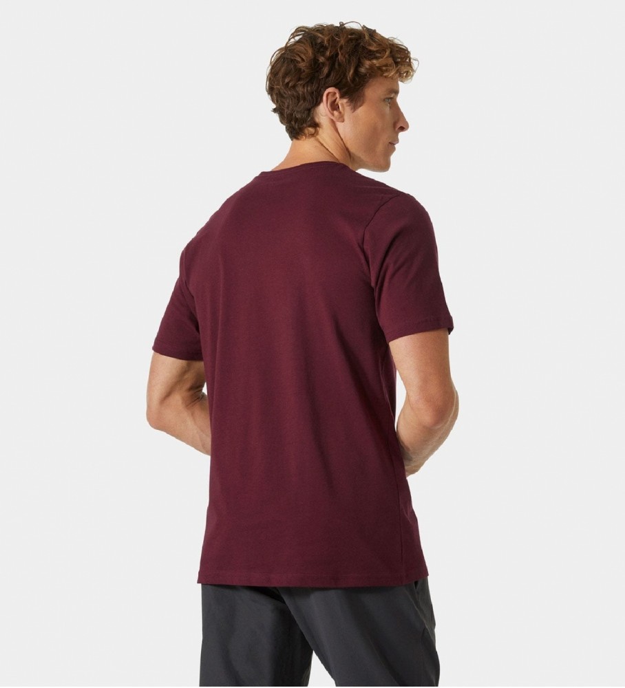 Camiseta Helly Hansen Logo lilás