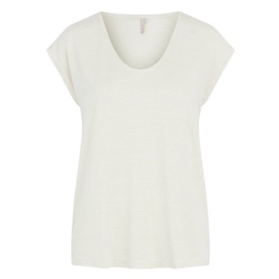 Tee-shirt à manches courtes femme Pcbillo Lurex Stripes PIECES
