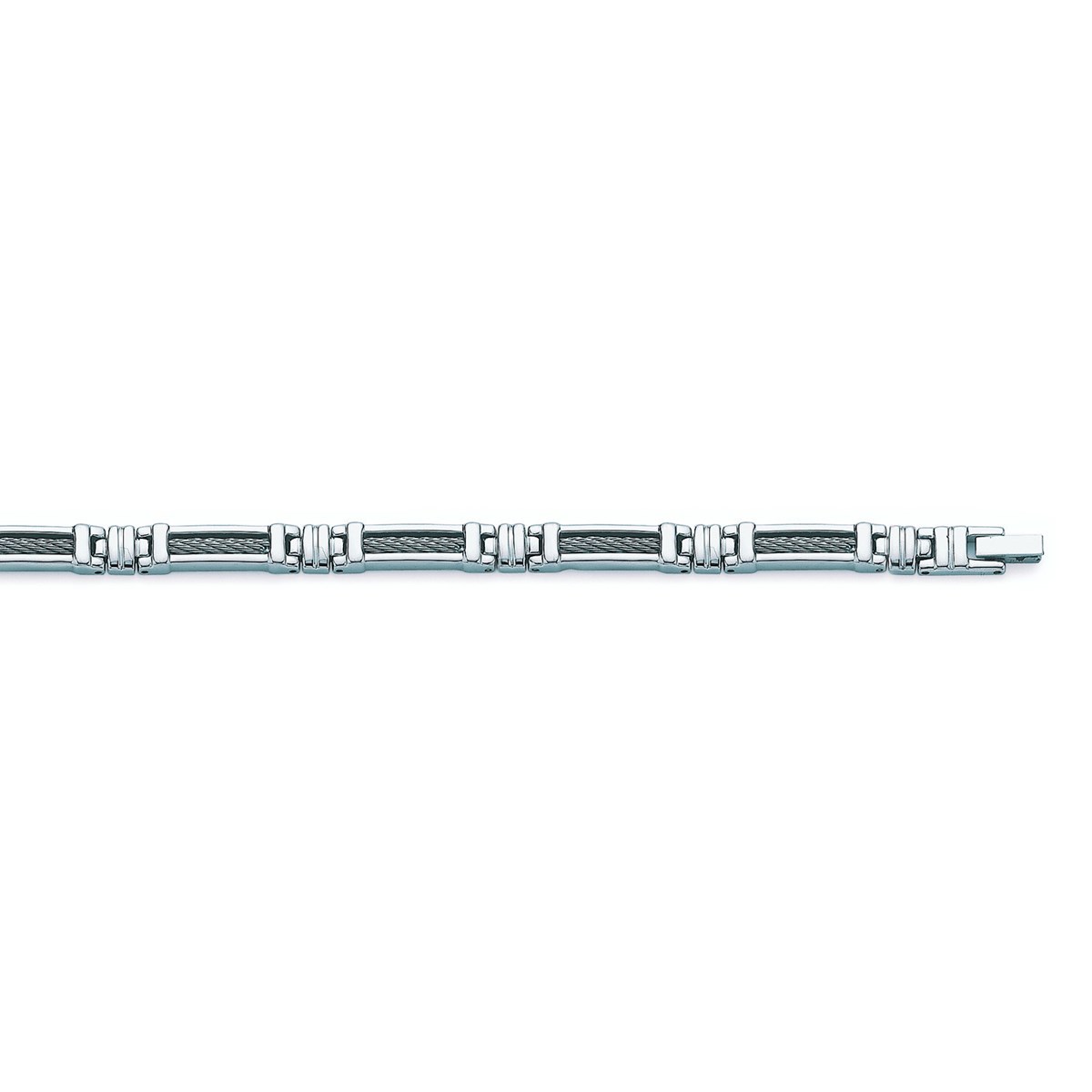 Bracelet homme Brillaxis acier