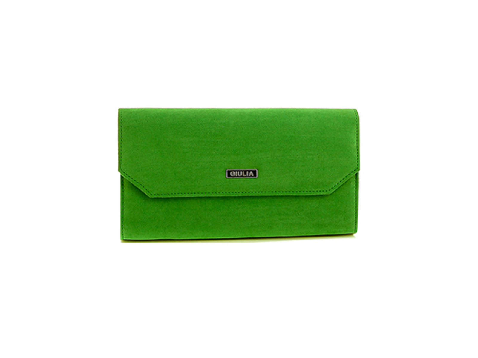 Giulia-HANDBAG G. velours Vert Foncé