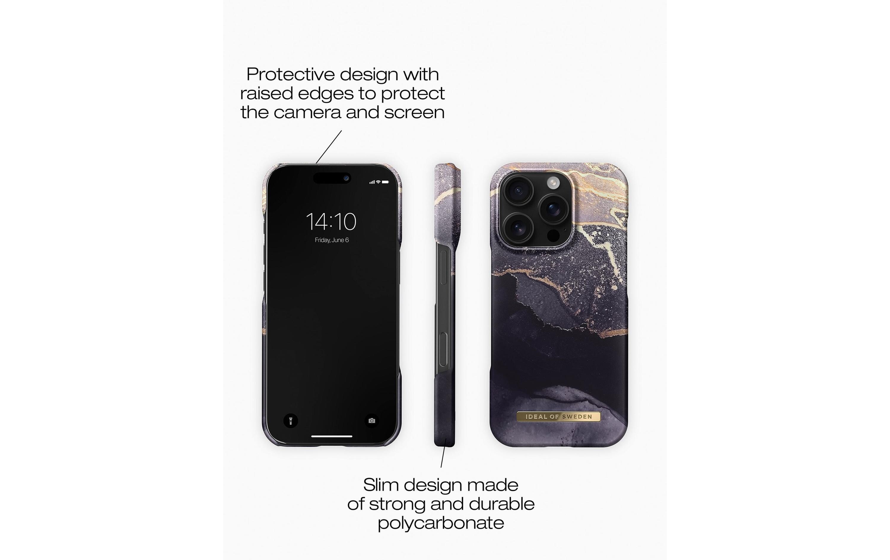 Back Cover iPhone 16 Pro Golden Twilight MarbleBackcover für das Apple iPhone 16 Pro