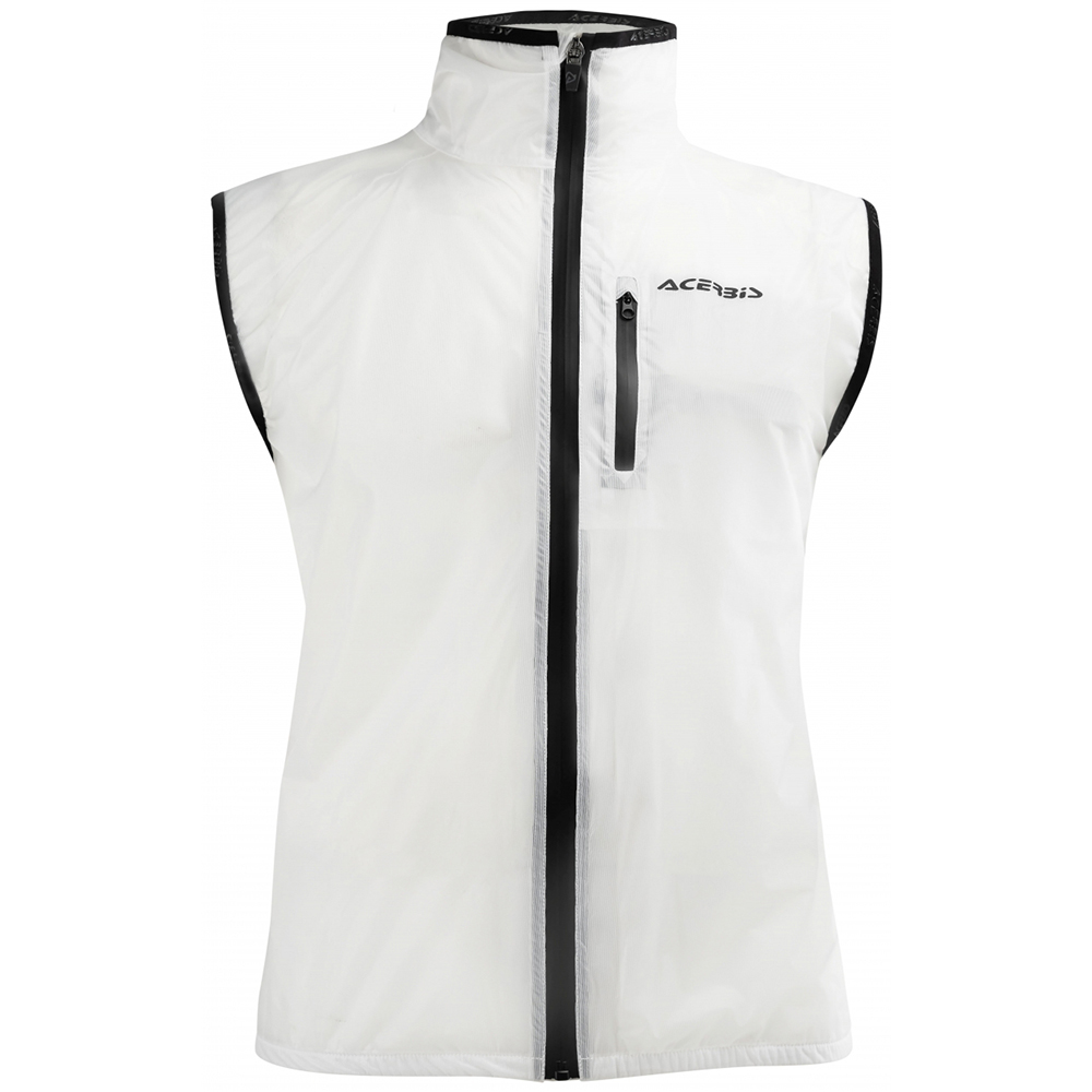 Acerbis - Veste de pluie sans manches Dek Pack Blanc