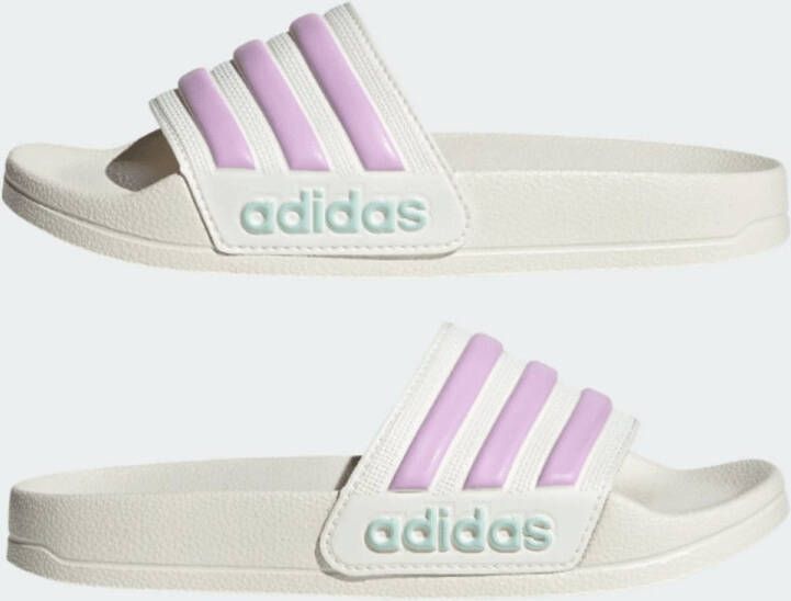 Adidas Sportswear ADILETTE SHOWER SLIPPERS Kinderen Wit