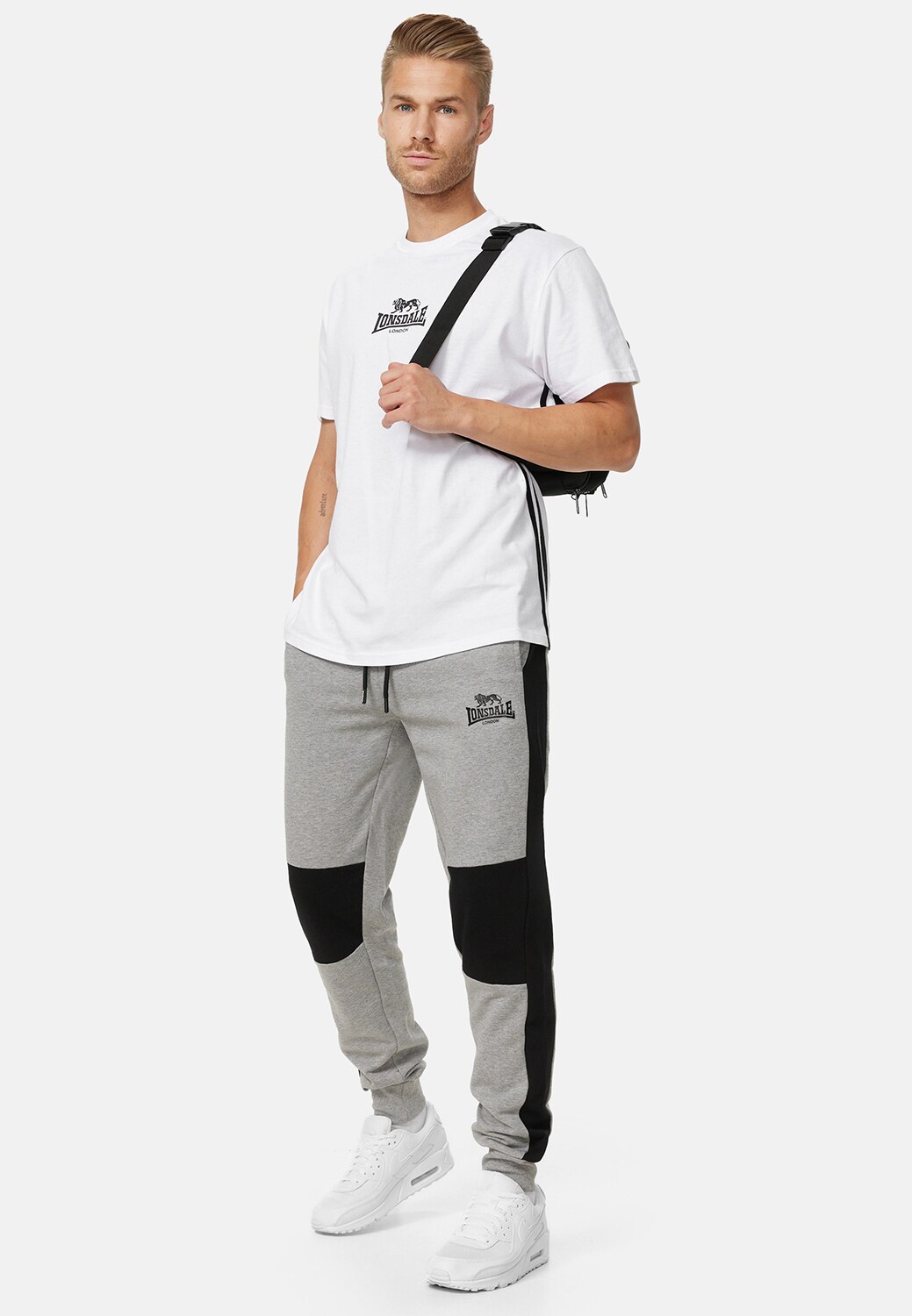 Lonsdale Herren Jogginghose schmale Passform SMERRAL
