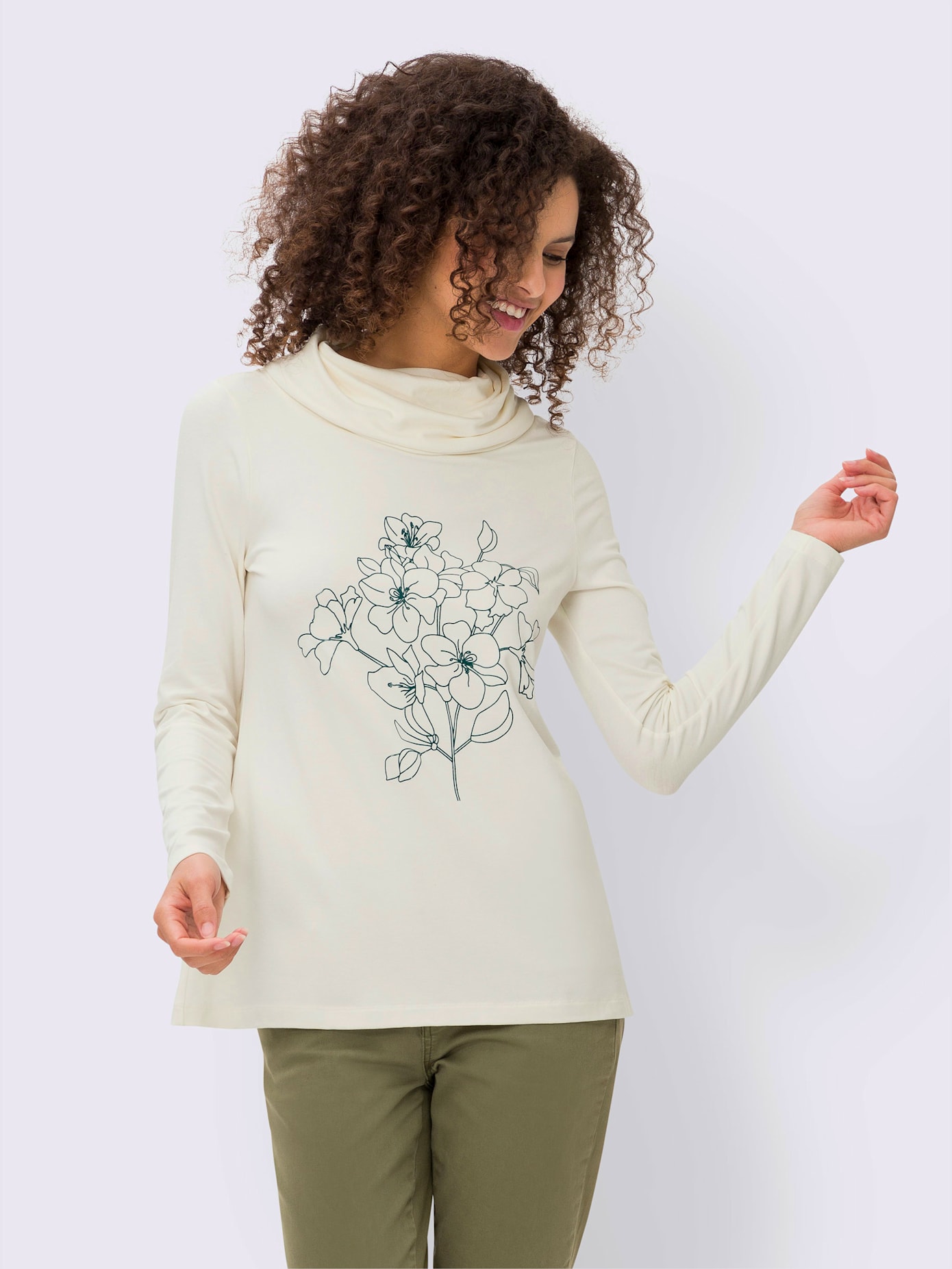 T-shirt col bénitier tendance