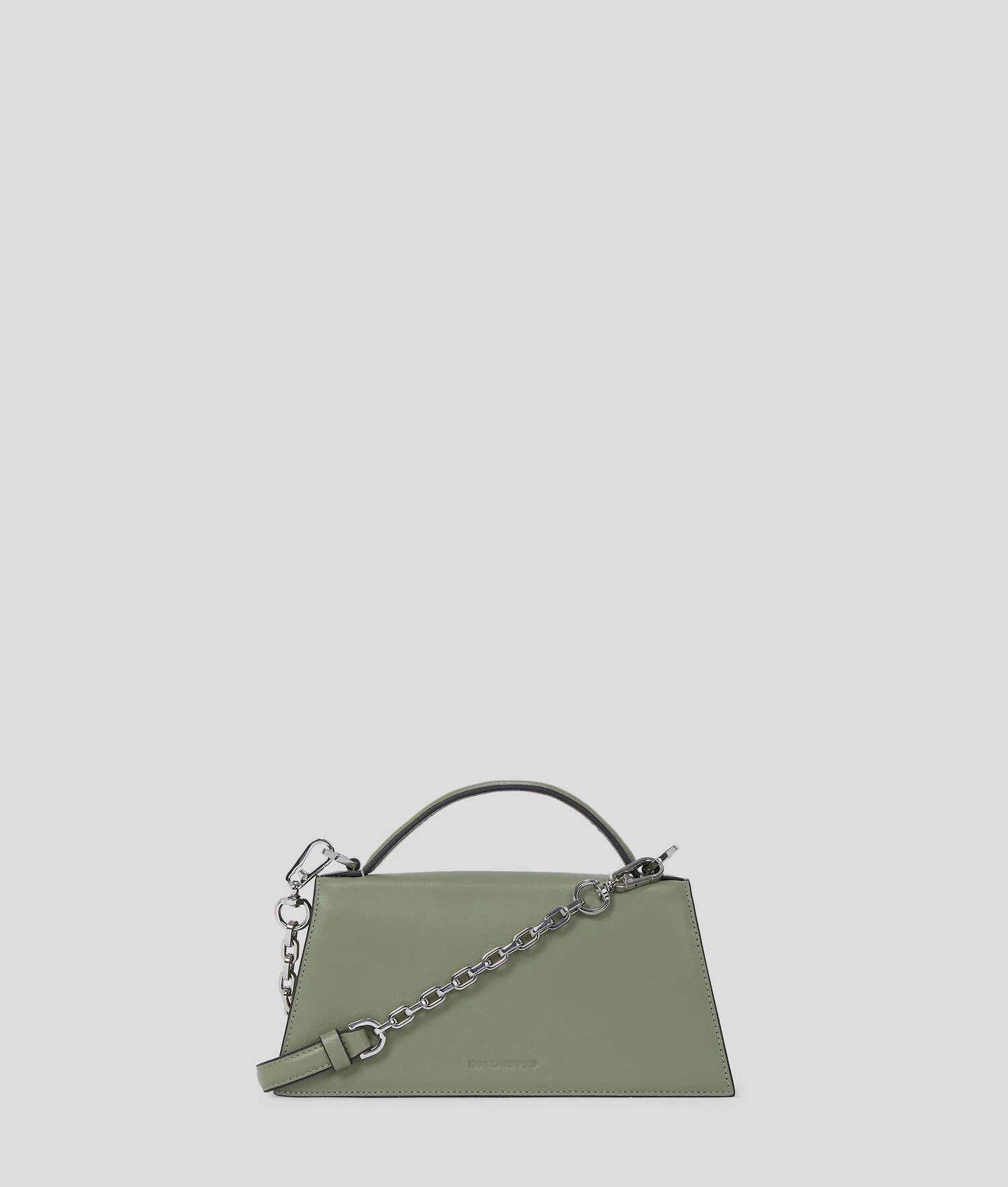 SAC BANDOULIÈRE FIN K/SIGNATURE - Vert d'huile