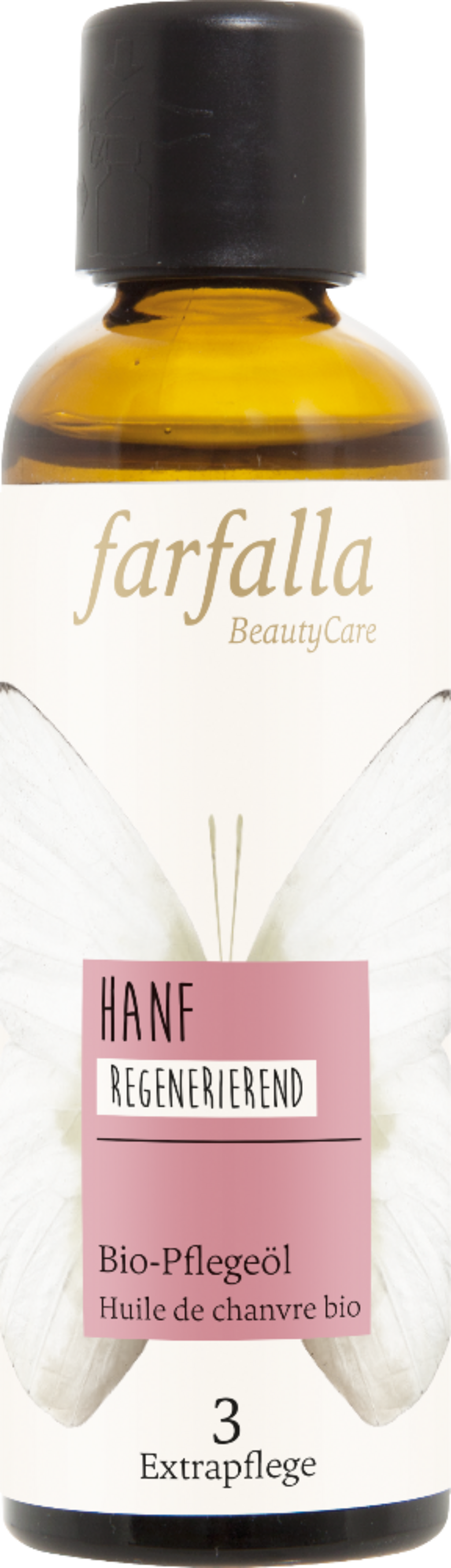 farfalla  Bio-Pflegeöl Hanf, 75 ml