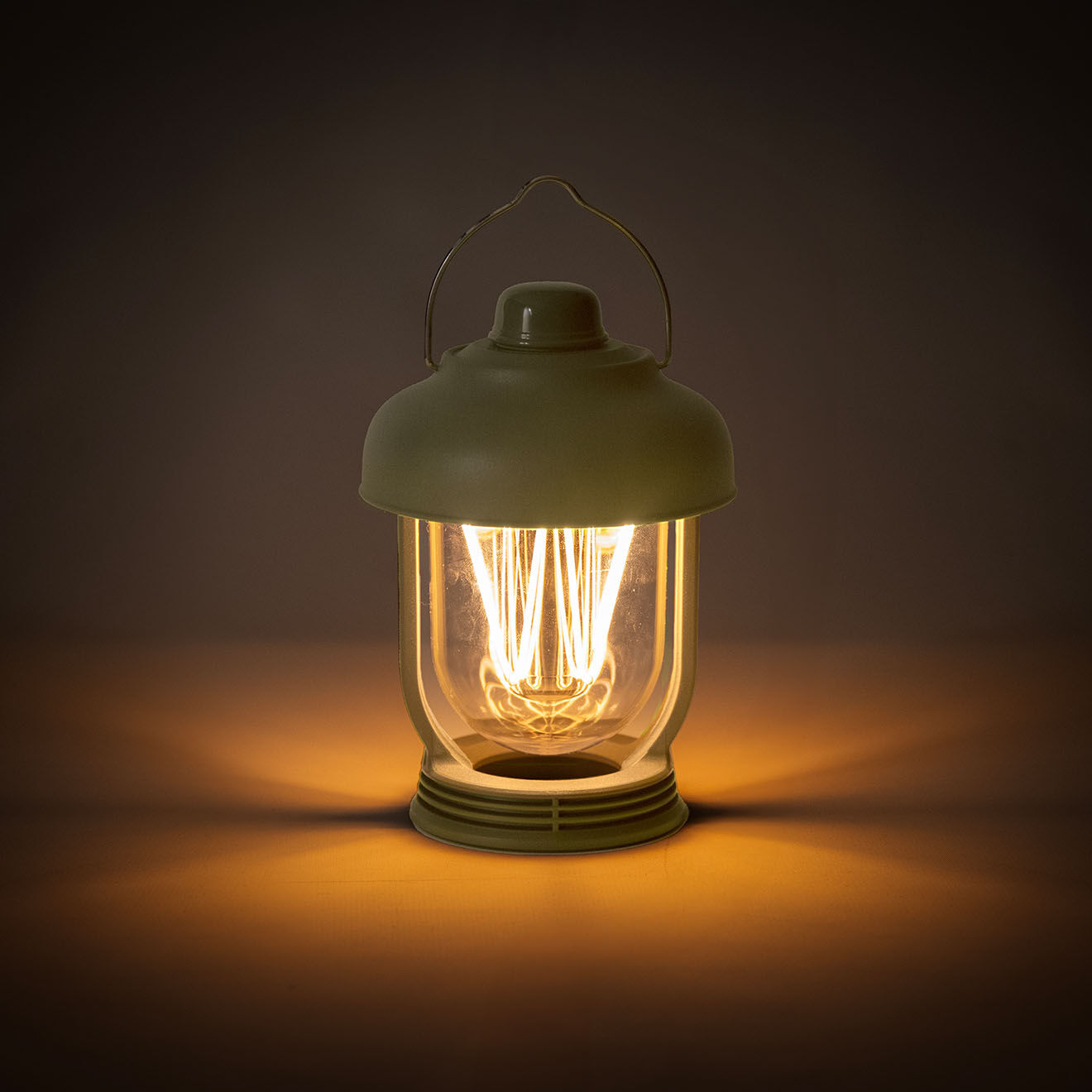 Livoo Lampe sans fil kaki - 10x10x14.5 cm