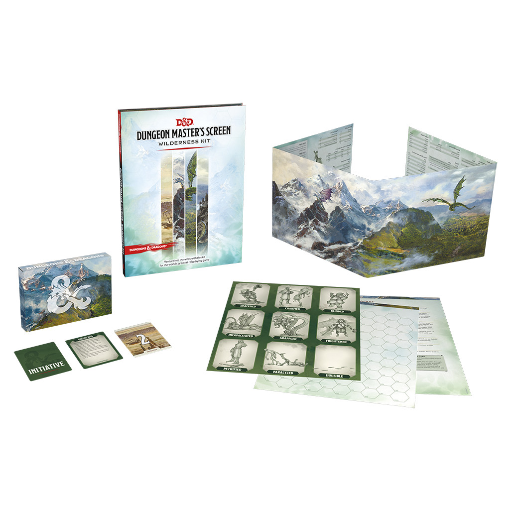 D&D - Dungeon Master's Screen Wilderness Kit