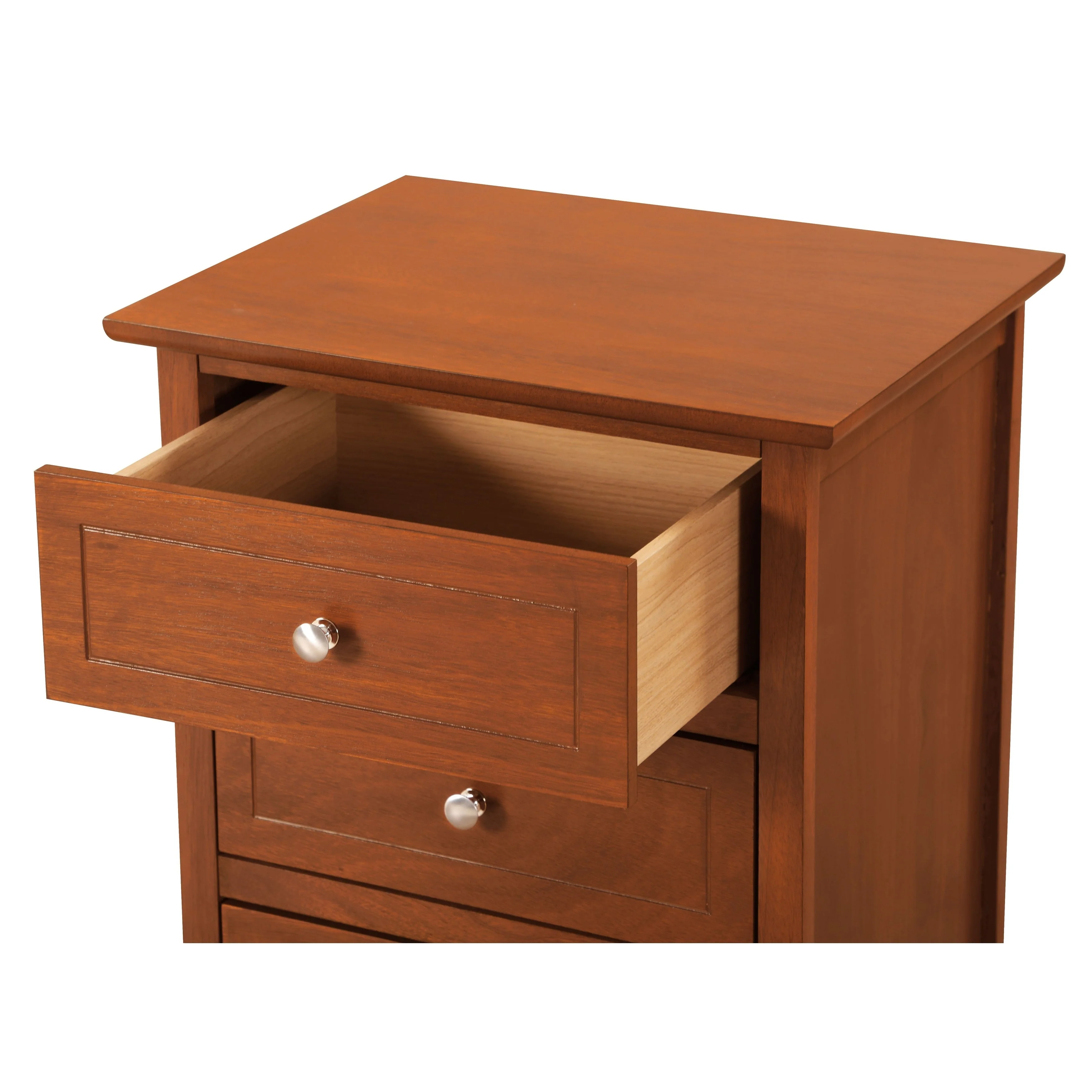 Daniel 3-drawer Transitional Wooden Nightstand