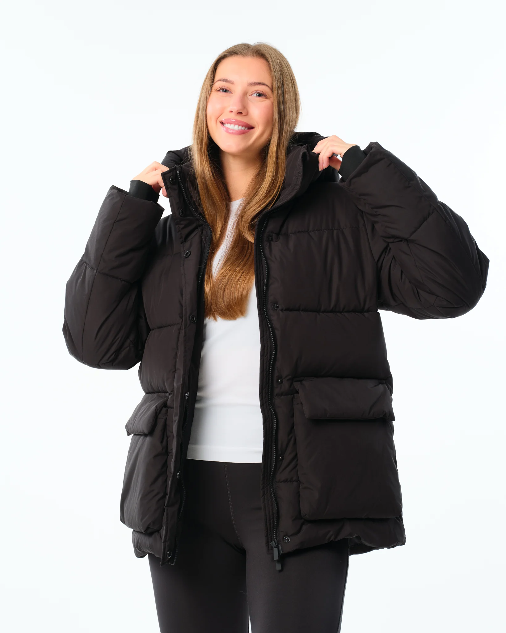 LEVITY Holly Puffer Jacket Black