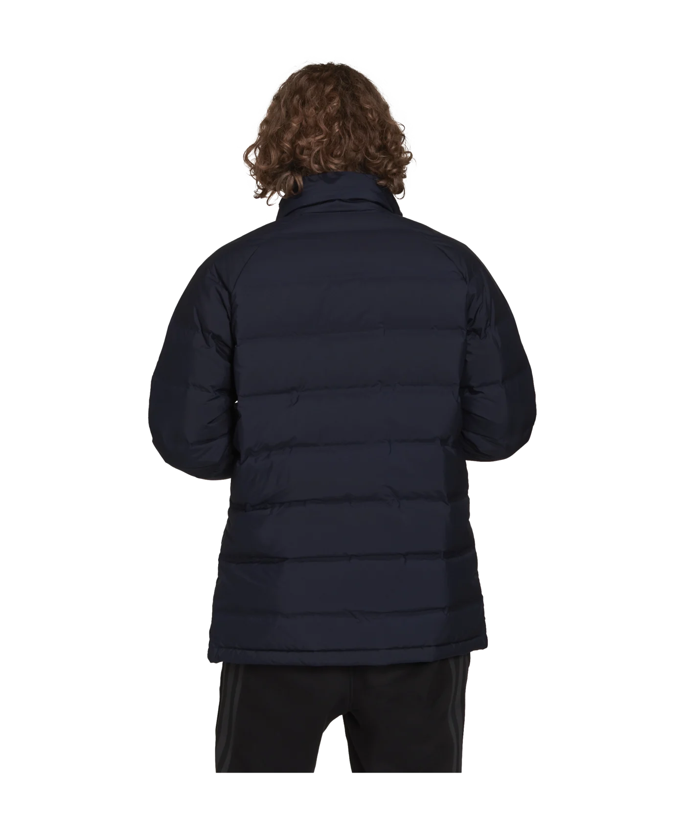 adidas Helionic Mid Jacke Blau