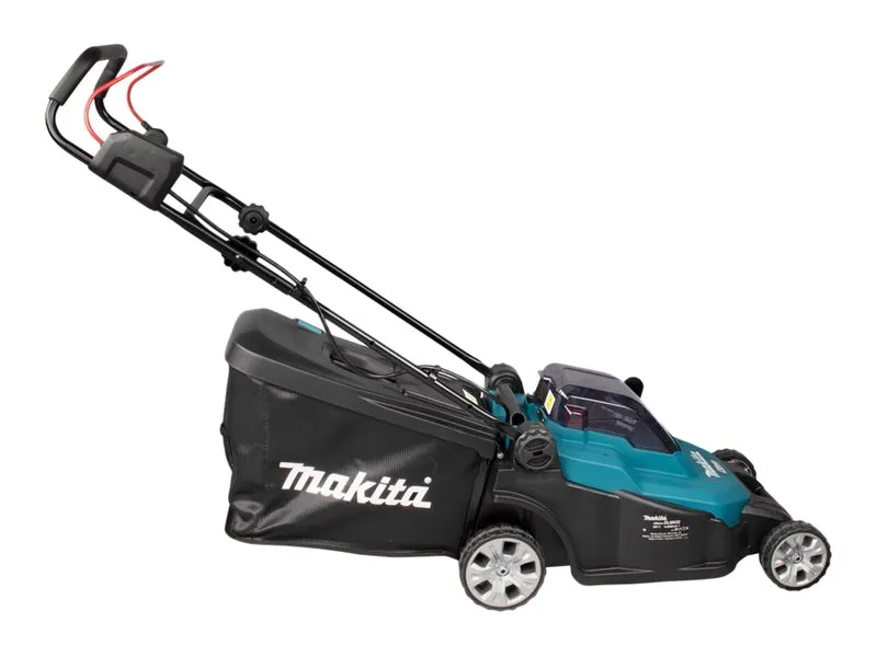 Makita DLM432PT2 - Græsslåmaskine - ledningfri - 18 V - 5 Ah - 2 batterier - 3600 opm - 43 cm - 17.5 kg