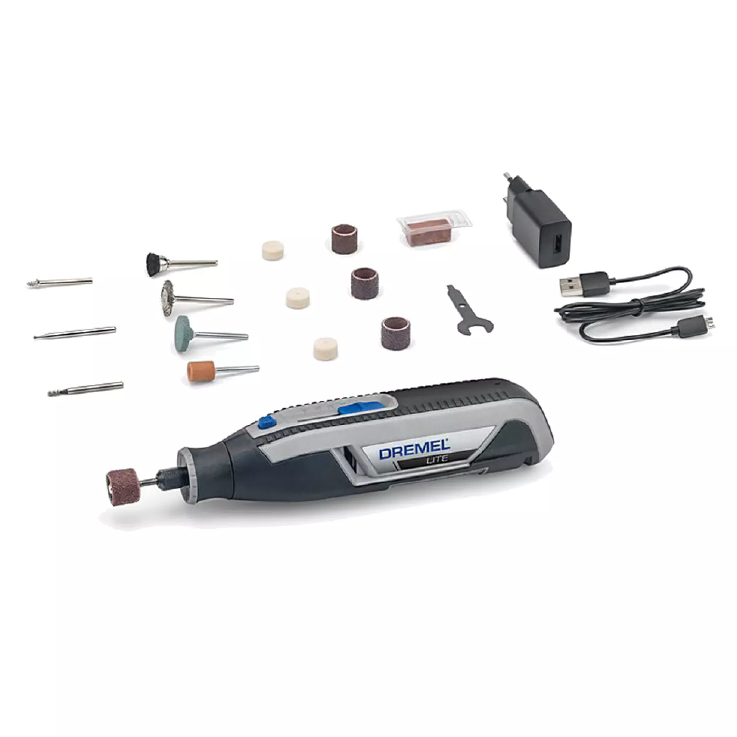 Dremel Lite 3,6V Li-Ion accu multitool incl. 15-delige accessoireset