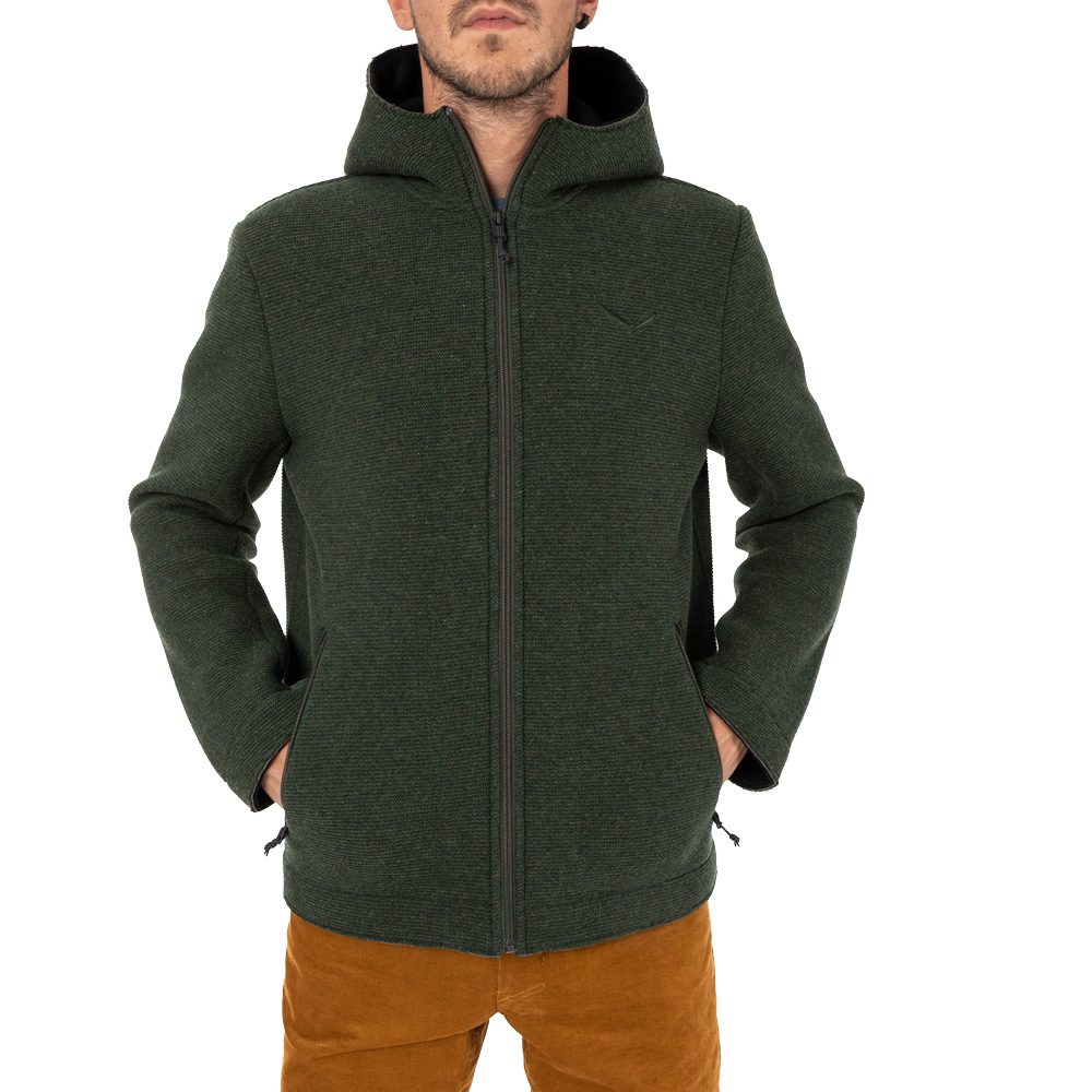 SALEWA Sarner Full-Zip Hoodie Herren dark olive
