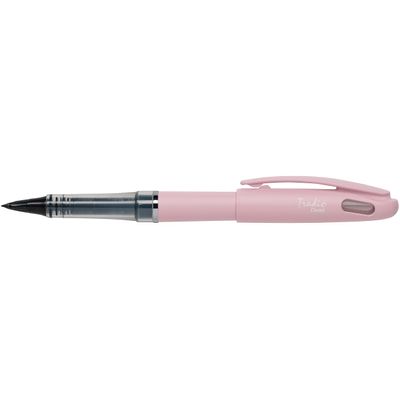 Pentel Tradio Pastel - Feutre plume - corps rose