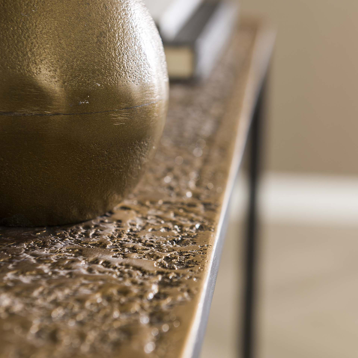 Haltafel Metallica Brons