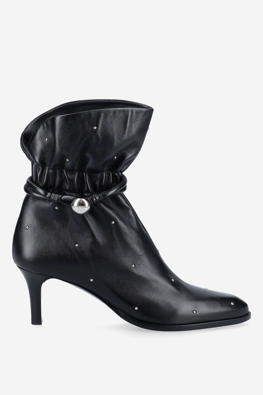 Forla leather studded boots