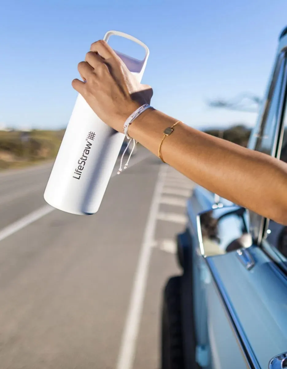 Lifestraw GO 2.0 Stainless Steel 1L Black
