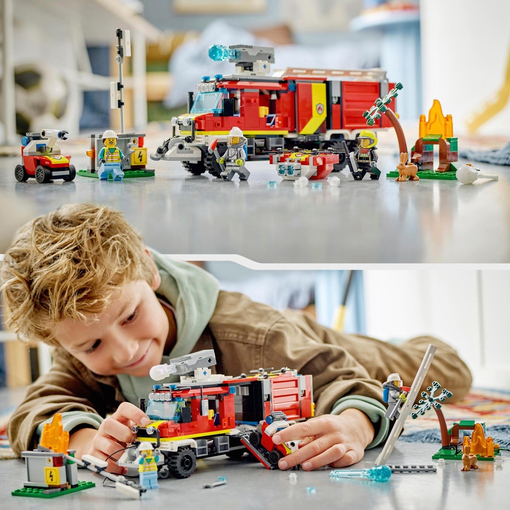 LEGO City 60374 Feuerwehr-Einsatzfahrzeug Spielzeug